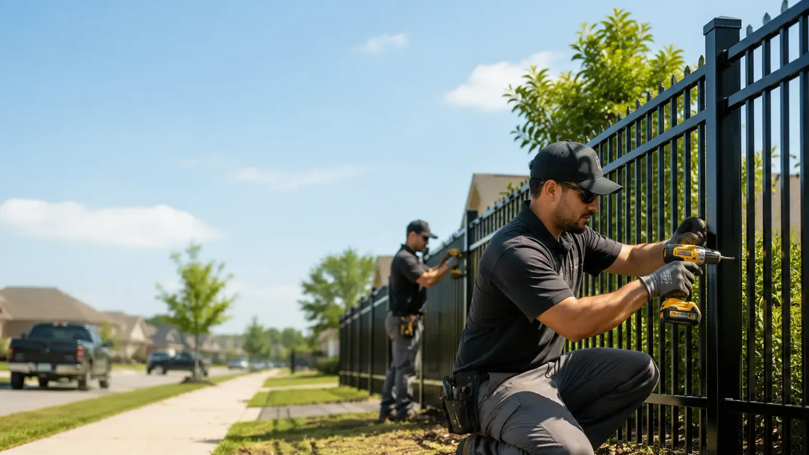 Metal Fence Installation in Upton, KY